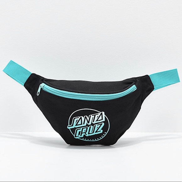 NWT Santa Cruz Black Opus Fade Waist Pack - Picture 2 of 4